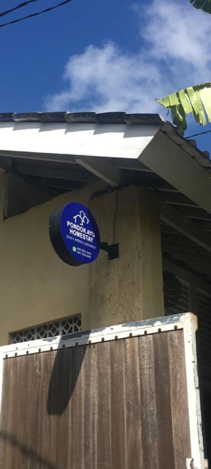 Pondok Ayu Homestay チャングー エクステリア 写真